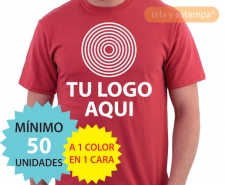 100 T-shirts printed with your logo, phrase or design