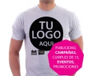 T-shirt printed with your logo, phrase or design